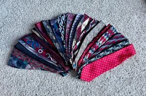 Vintage 90s Mens Tie Lot - 21 Pack Bulk Wholesale + 3 Free